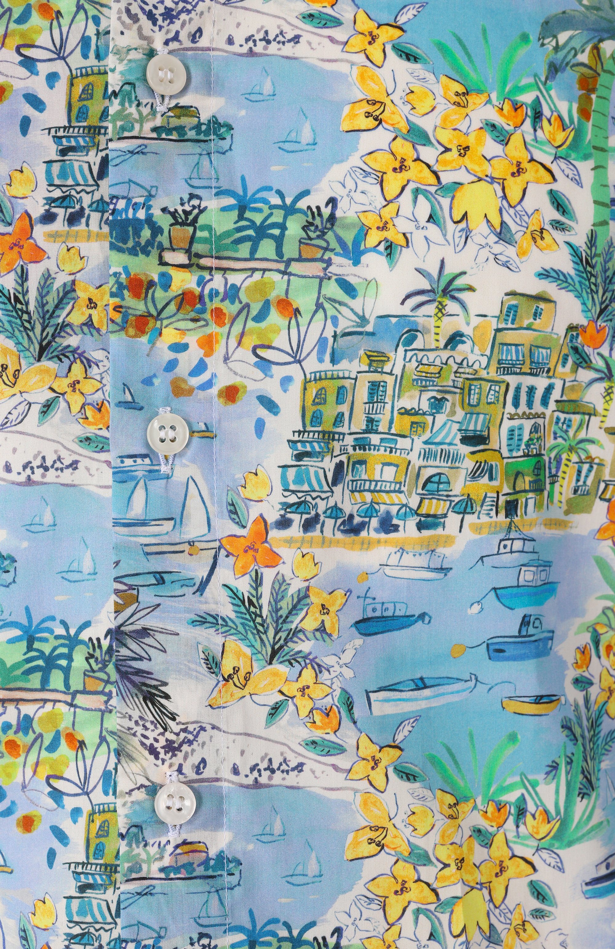 Хлопковая рубашка PAUL&SHARK, арт. 25413208CF, фото 6