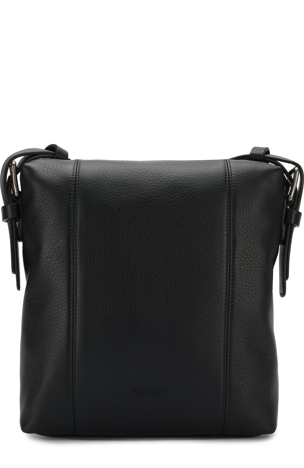 Кожаная сумка-планшет GIORGIO ARMANI темно-синего цвета по цене 211000 руб., арт. Y2M182/YDH4J, фото 1 Кожаная сумка-планшет GIORGIO ARMANI, арт. Y2M182/YDH4J, фото 1