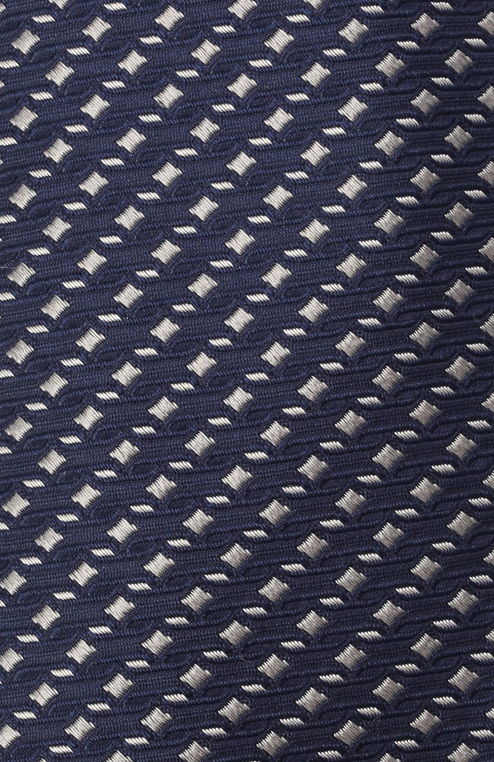 Шелковый галстук LANVIN темно-синего цвета по цене 12600 руб., арт. 2098/TIE, фото 3 Шелковый галстук LANVIN, арт. 2098/TIE, фото 3