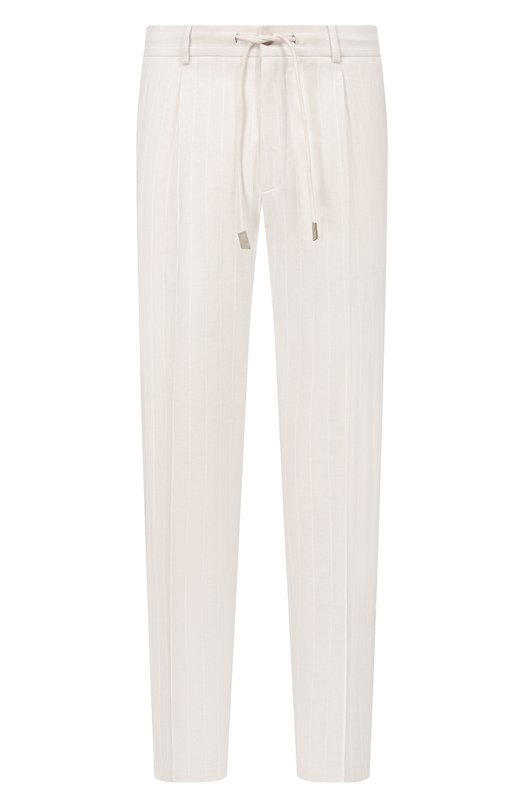 Брюки из хлопка и льна Gran Sasso 76102/79324 Бежевый 76102/79324