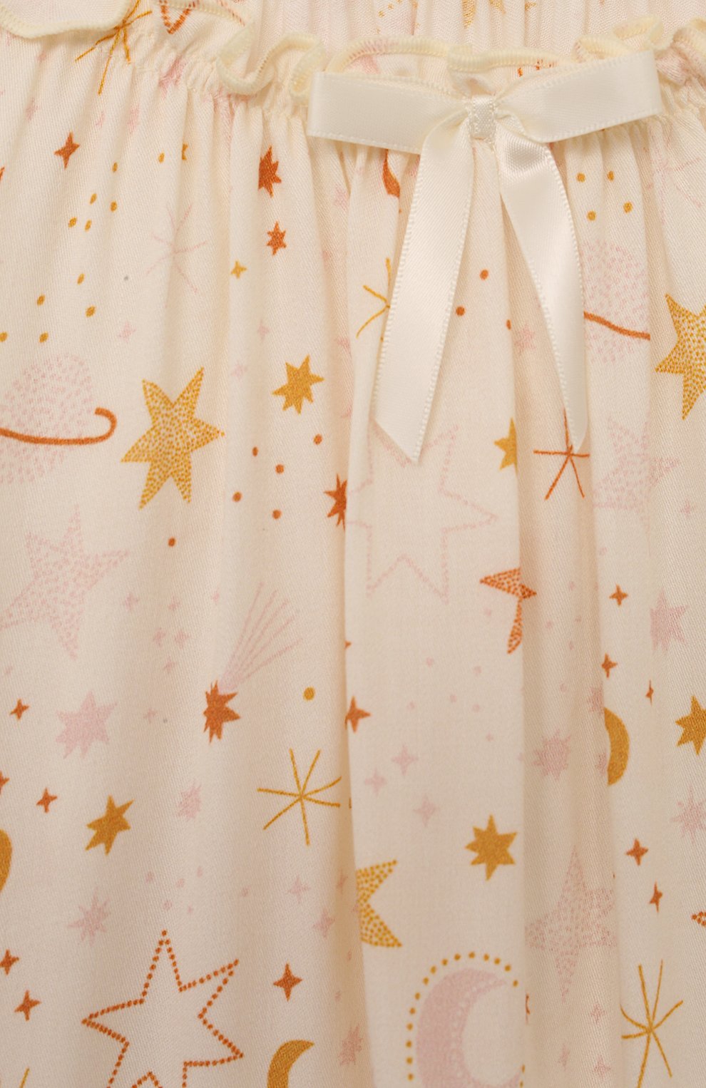 Ночная сорочка из вискозы AMIKI CHILDREN кремового цвета по цене 14600 руб., арт. VICT0RIA, фото 3 Ночная сорочка из вискозы AMIKI CHILDREN, арт. VICT0RIA, фото 3