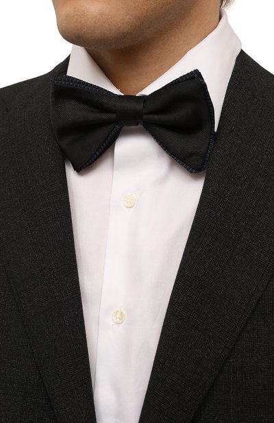 Галстук-бабочка HUGO черного цвета по цене 8000 руб., арт. 50509157, фото 2 Галстук-бабочка HUGO, арт. 50509157, фото 2