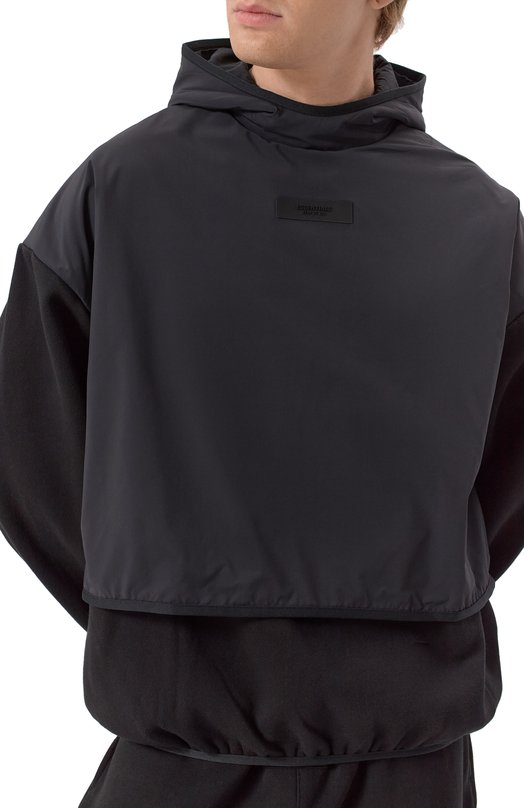 Хлопковое худи Fear Of God 202SU244320F-M-001 Чёрный  202SU244320F-M-001 Фото 5