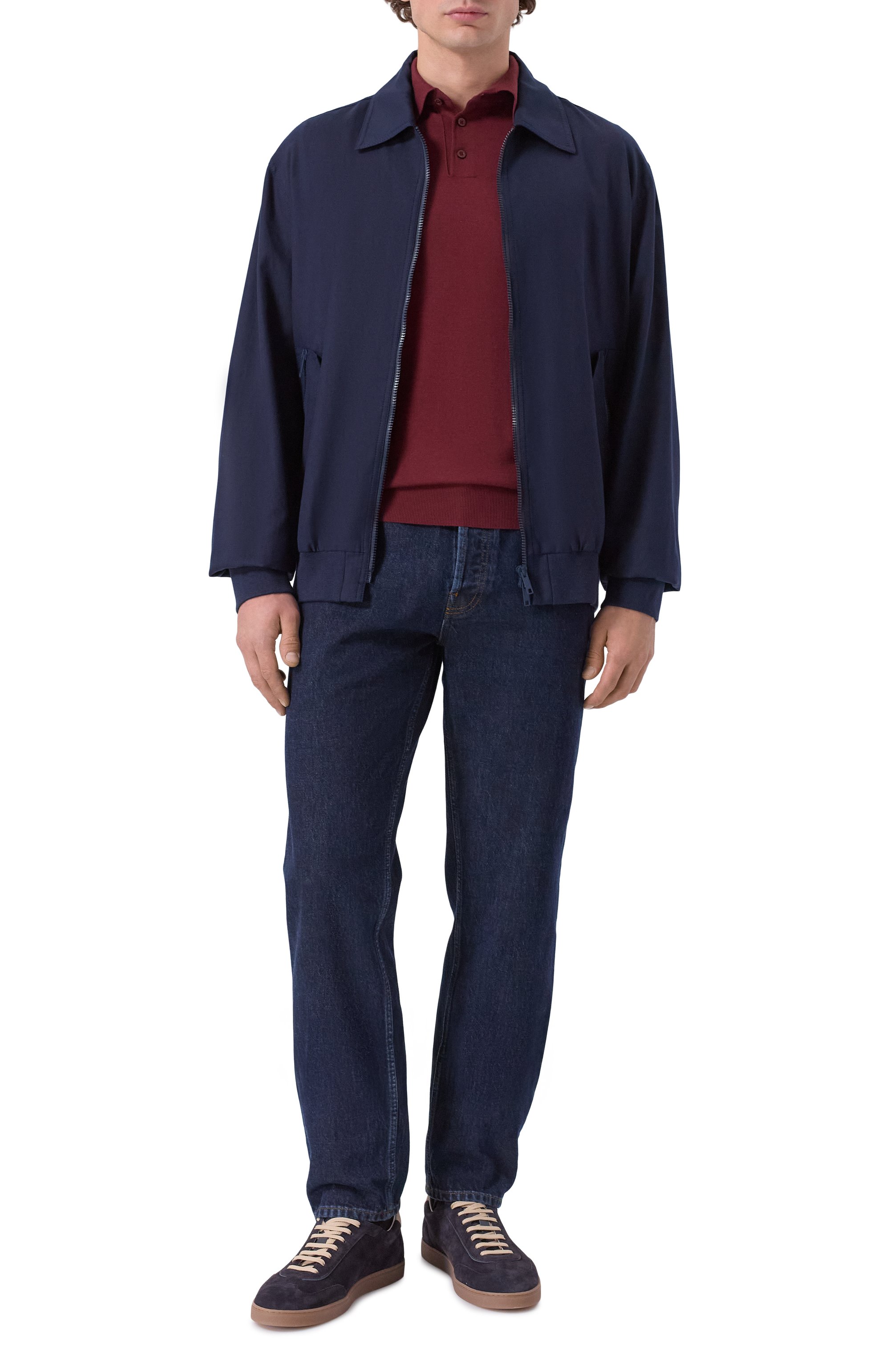 Шерстяное поло COLOMBO, арт. MA00227/2-80APL, фото 2