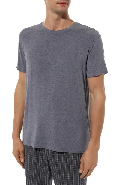 Футболка DEREK ROSE серого цвета по цене 17450 руб., арт. 3048-L0ND011, фото 3 Футболка DEREK ROSE, арт. 3048-L0ND011, фото 3