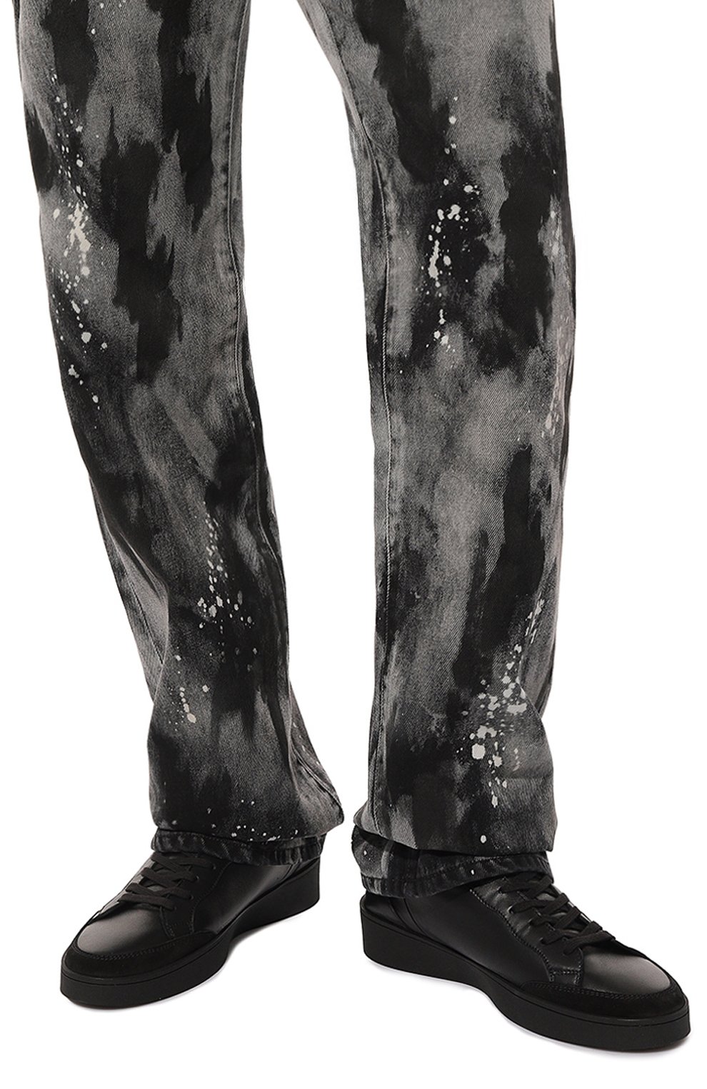 Кожаные кеды CANALI, арт. 591203/RA00903, фото 3