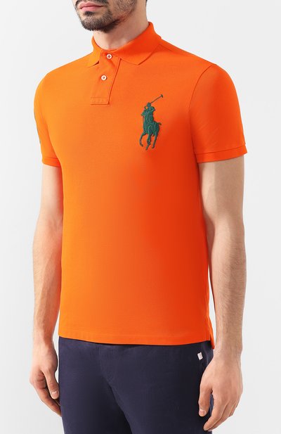 Хлопковое поло POLO RALPH LAUREN, арт. 710692227, фото 3