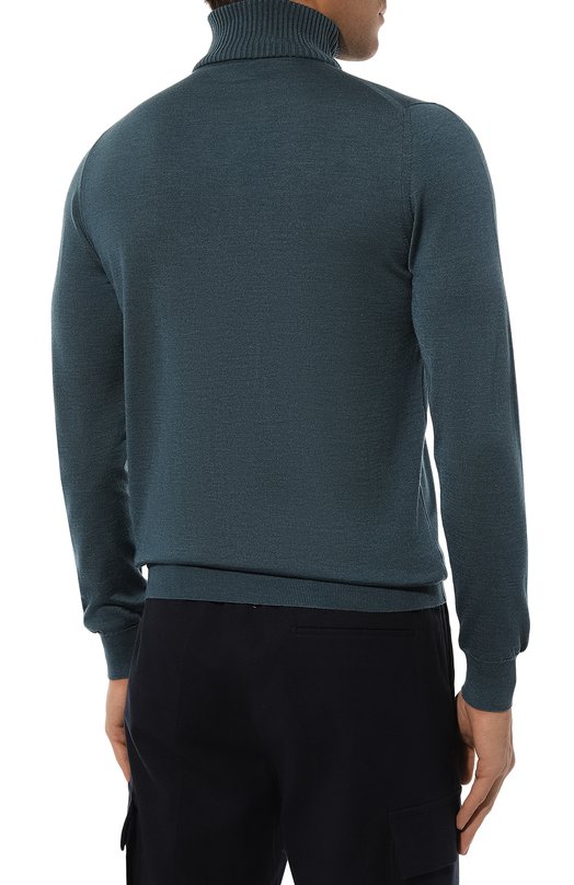Джемпер из кашемира и шелка Svevo Зелёный, фото 4