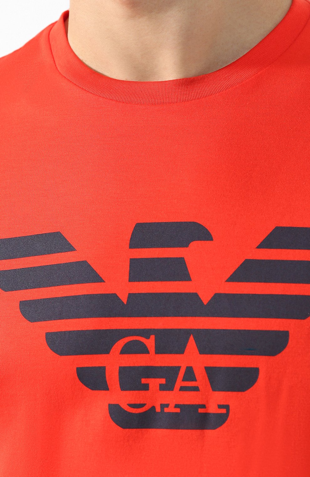 Хлопковая футболка EMPORIO ARMANI, арт. 8N1T99/1JNQZ, фото 5