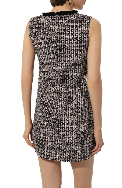 Твидовое платье SELF-PORTRAIT, арт. PF24-173S-B, фото 4