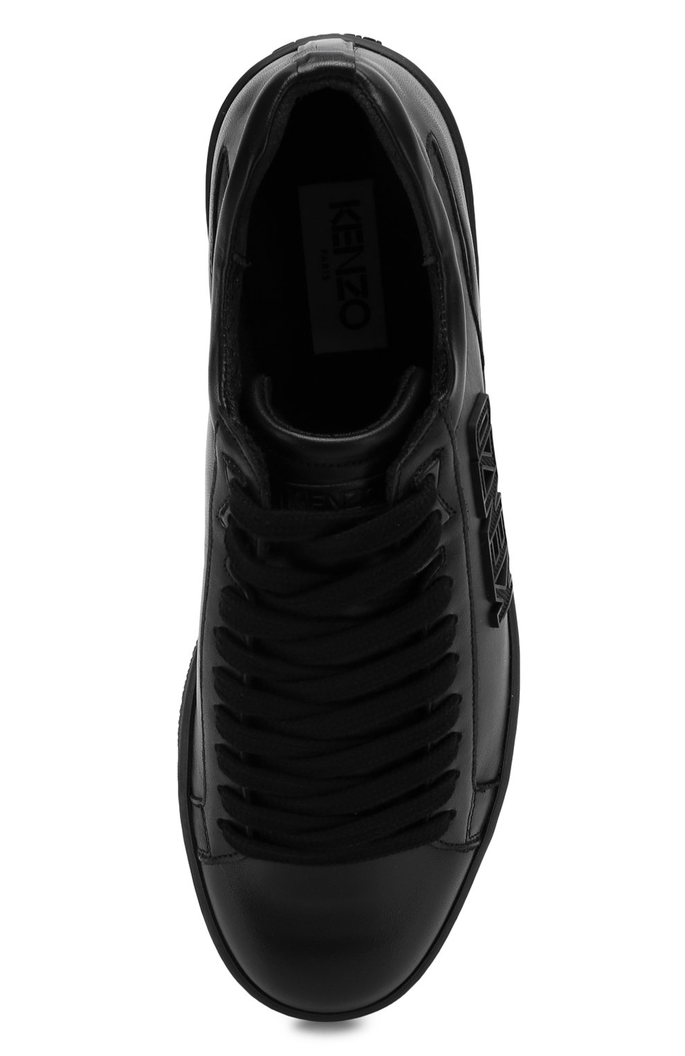 Кожаные кеды на шнуровке KENZO, арт. 5SN127L50, фото 5