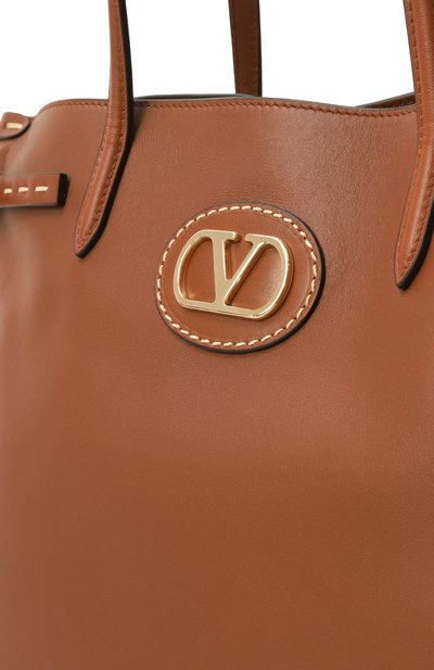 Сумка antibes medium VALENTINO коричневого цвета по цене 309000 руб., арт. 7W2B0R19/CVC, фото 3 Сумка antibes medium VALENTINO, арт. 7W2B0R19/CVC, фото 3