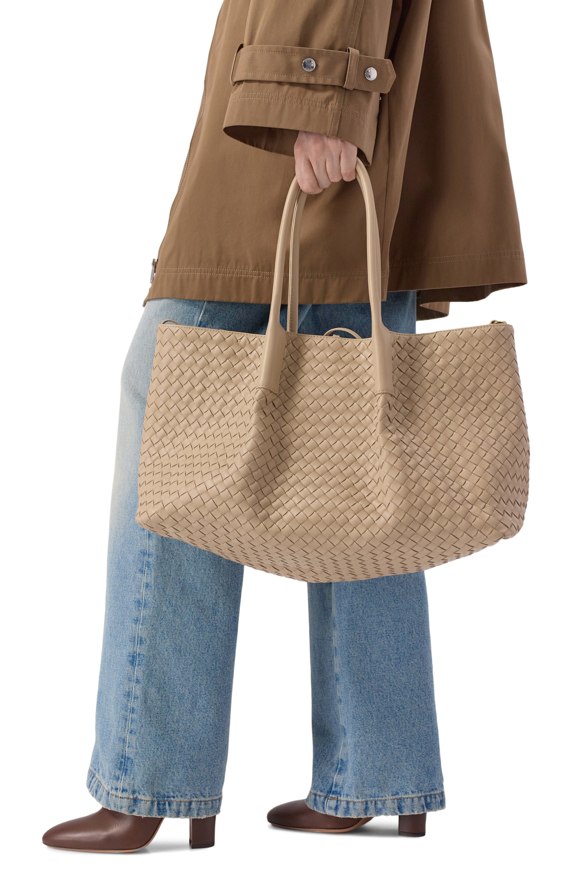 Двусторонняя сумка pinacoteca BOTTEGA VENETA, арт. 817166/V5AG1, фото 2