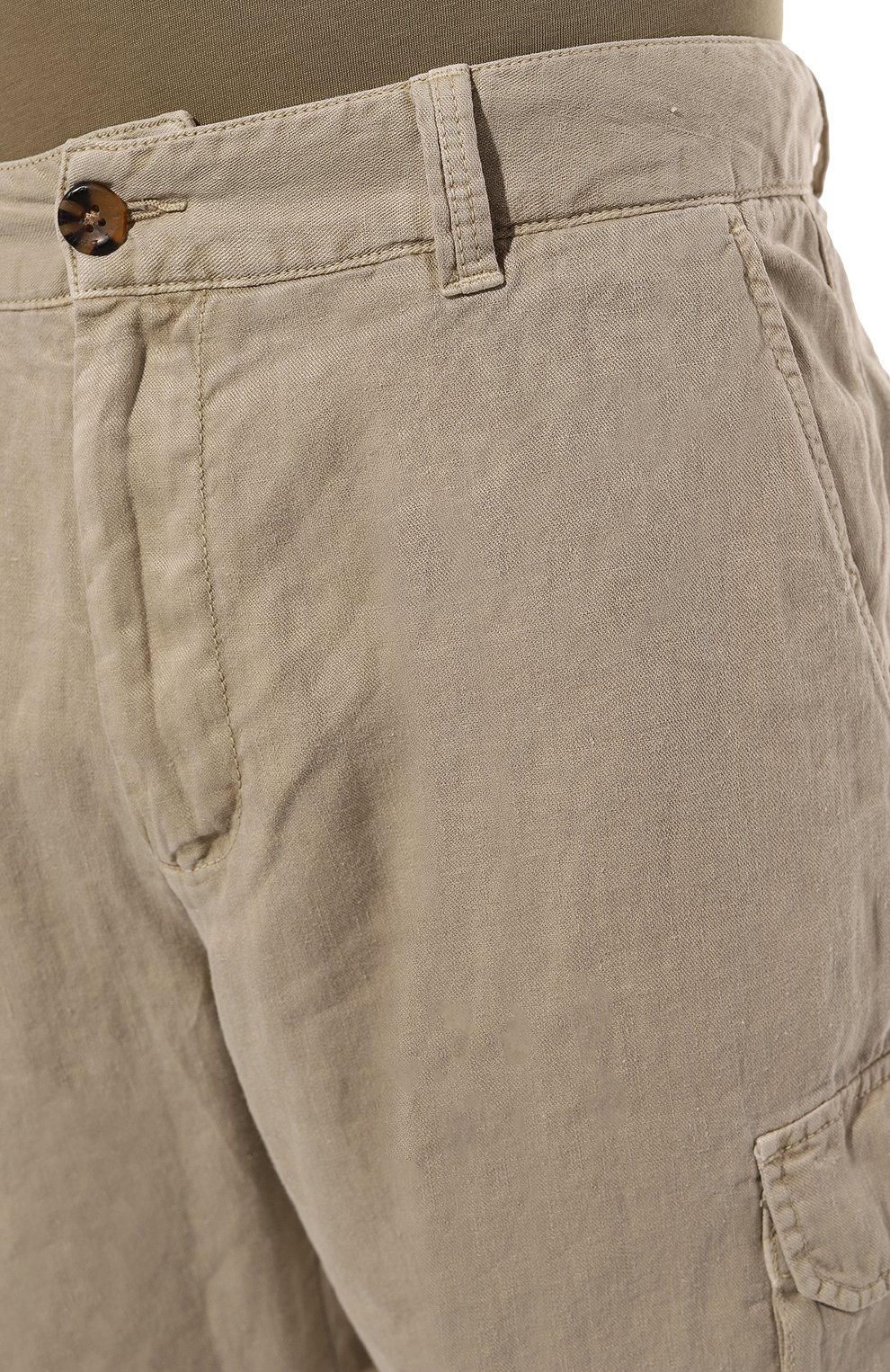 Льняные шорты MC2 SAINT BARTH, арт. STBM/R0DI/04434F, фото 5