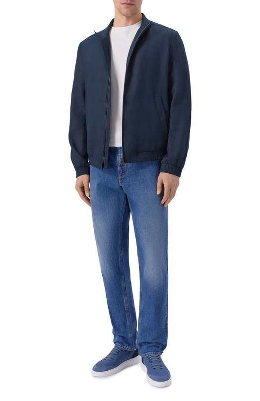 Текстильные кеды San Remo Bogner 12620465 Синий  12620465 Фото 2