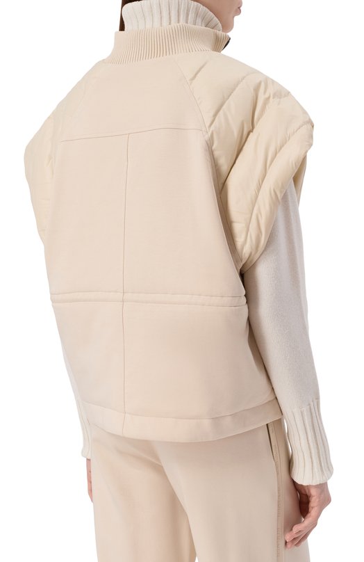 Комбинированный жилет Bogner 36885253 Бежевый  36885253 Фото 4