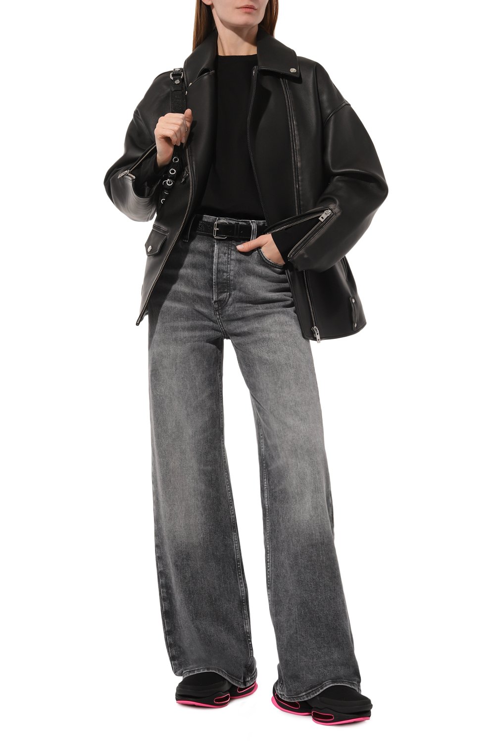 Текстильные кроссовки b-bold hiking BALMAIN, арт. AN1VJ684TKF0, фото 2