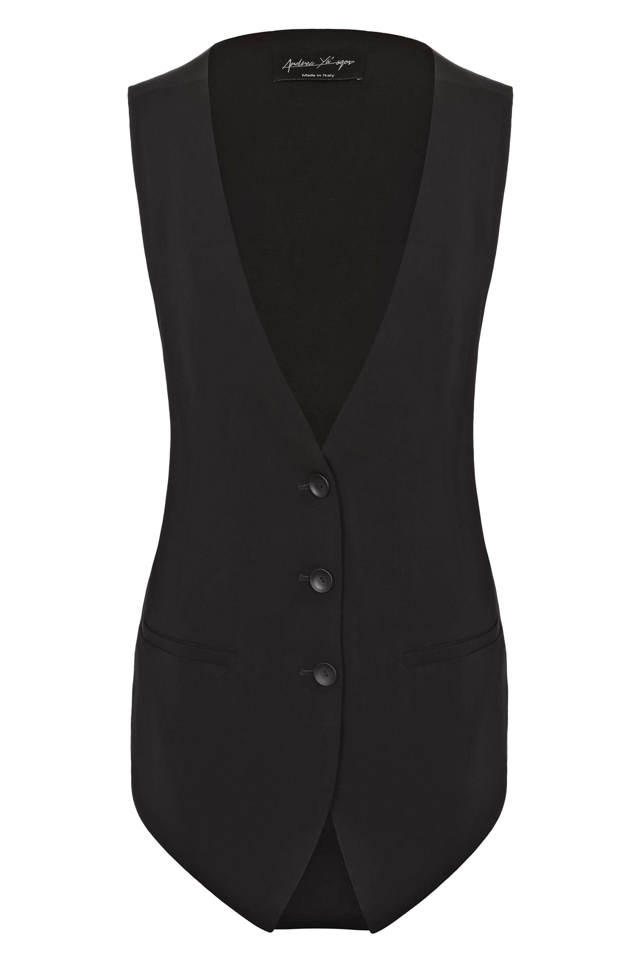 Жилет из вискозы ANDREA YA'AQOV, арт. 25WNEW38, фото 1