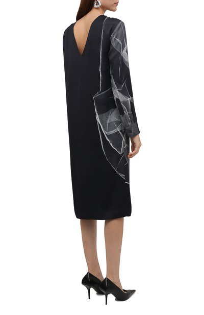 Платье из вискозы DRIES VAN NOTEN, арт. 212-011064-3081, фото 4