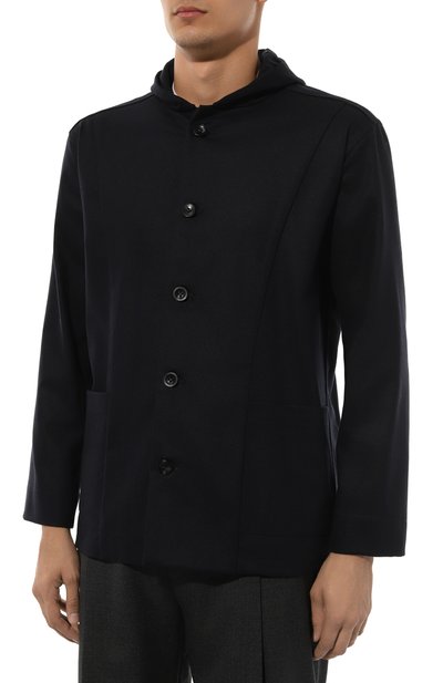 Шерстяная рубашка KITON, арт. UMCLUCAK0123E05, фото 3