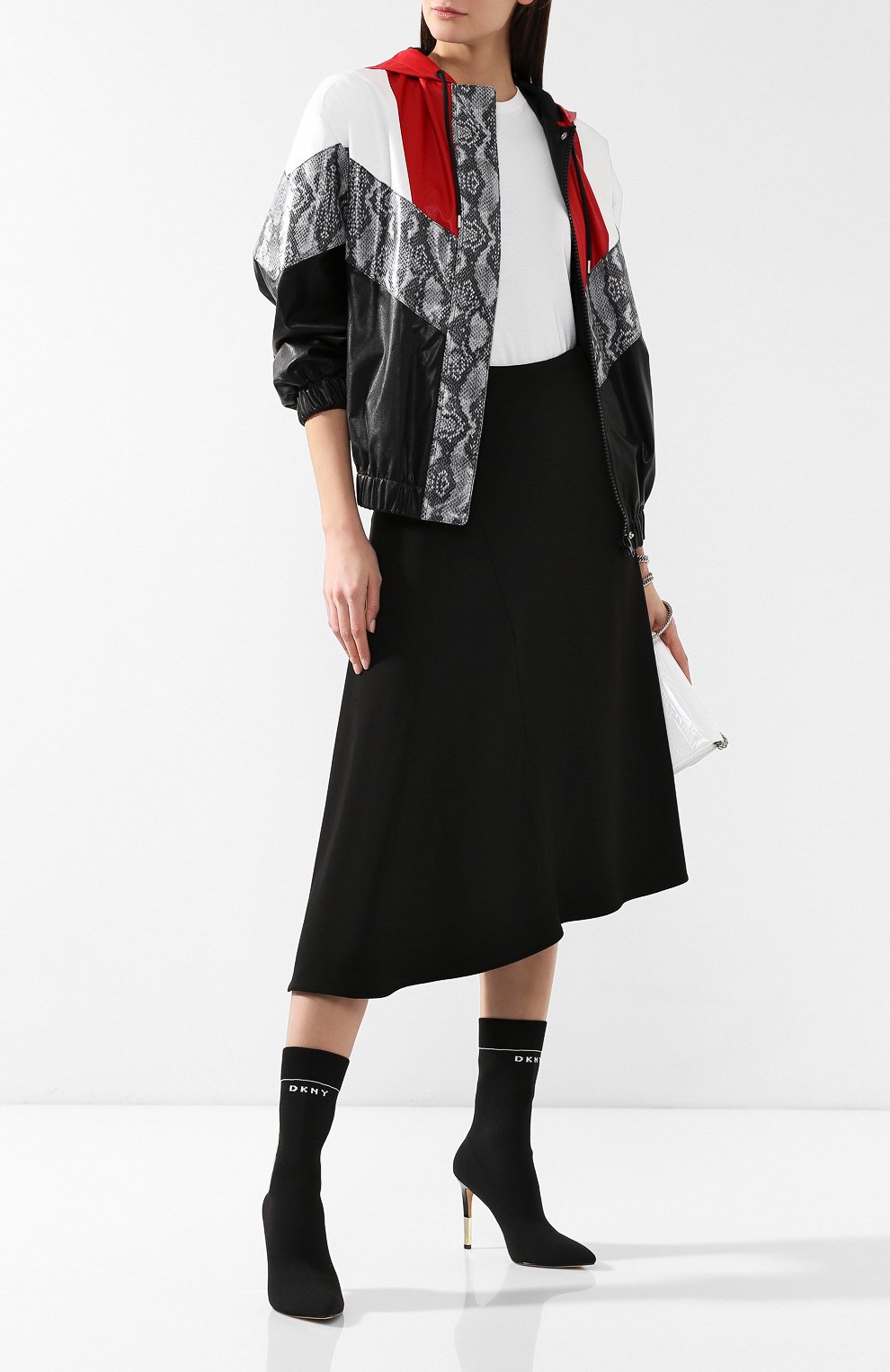 Текстильные ботильоны robbi DKNY, арт. K4857876/BLK, фото 2