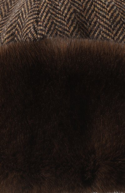 Шапка-ушанка бруклин из меха норки FURLAND, арт. 0130910010072600076, фото 3