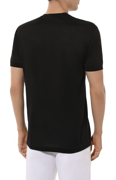 Шелковая футболка DOLCE & GABBANA, арт. G8QK3Z/FU75F, фото 4
