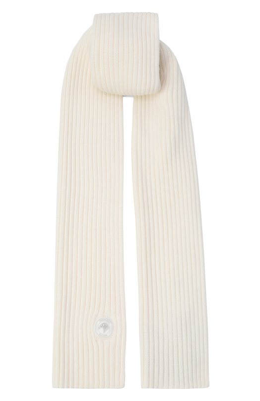 Шерстяной шарф Stefano Ricci K404002SCI/F25362 Белый K404002SCI/F25362