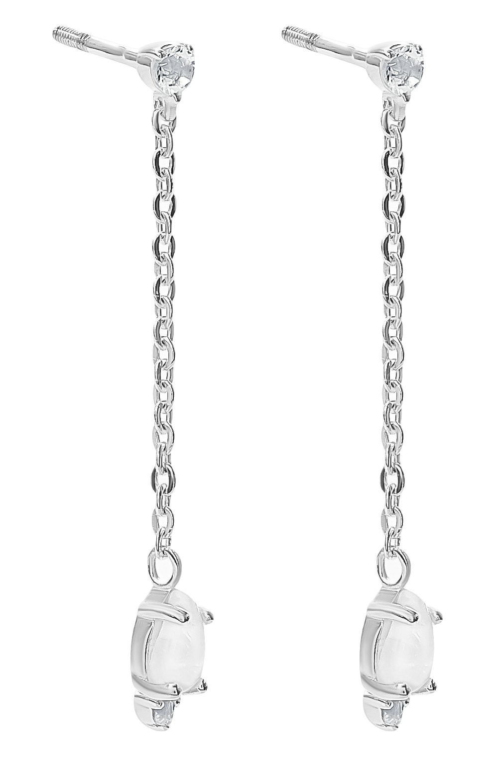 Серьги water с лунными камнями MOONKA, арт. wt-er-mns, фото 3