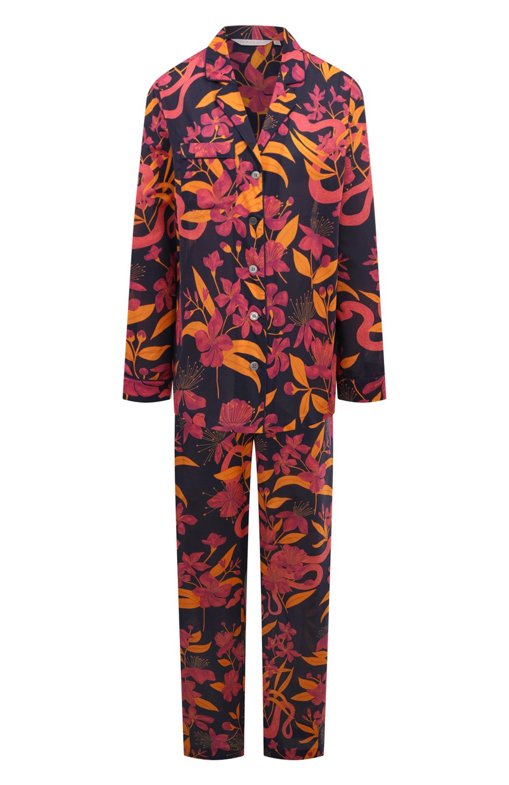 Хлопковая пижама DEREK ROSE, арт. 2012-LEDB068, фото 1