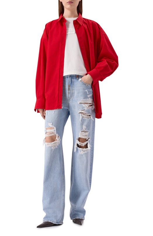 Джинсы Alexander Wang 4DC3254813 Голубой  4DC3254813 Фото 2