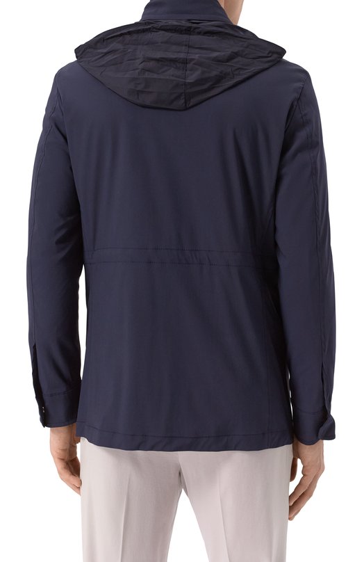 Шерстяная куртка Corneliani 2525V1-2520123 Синий  2525V1-2520123 Фото 8