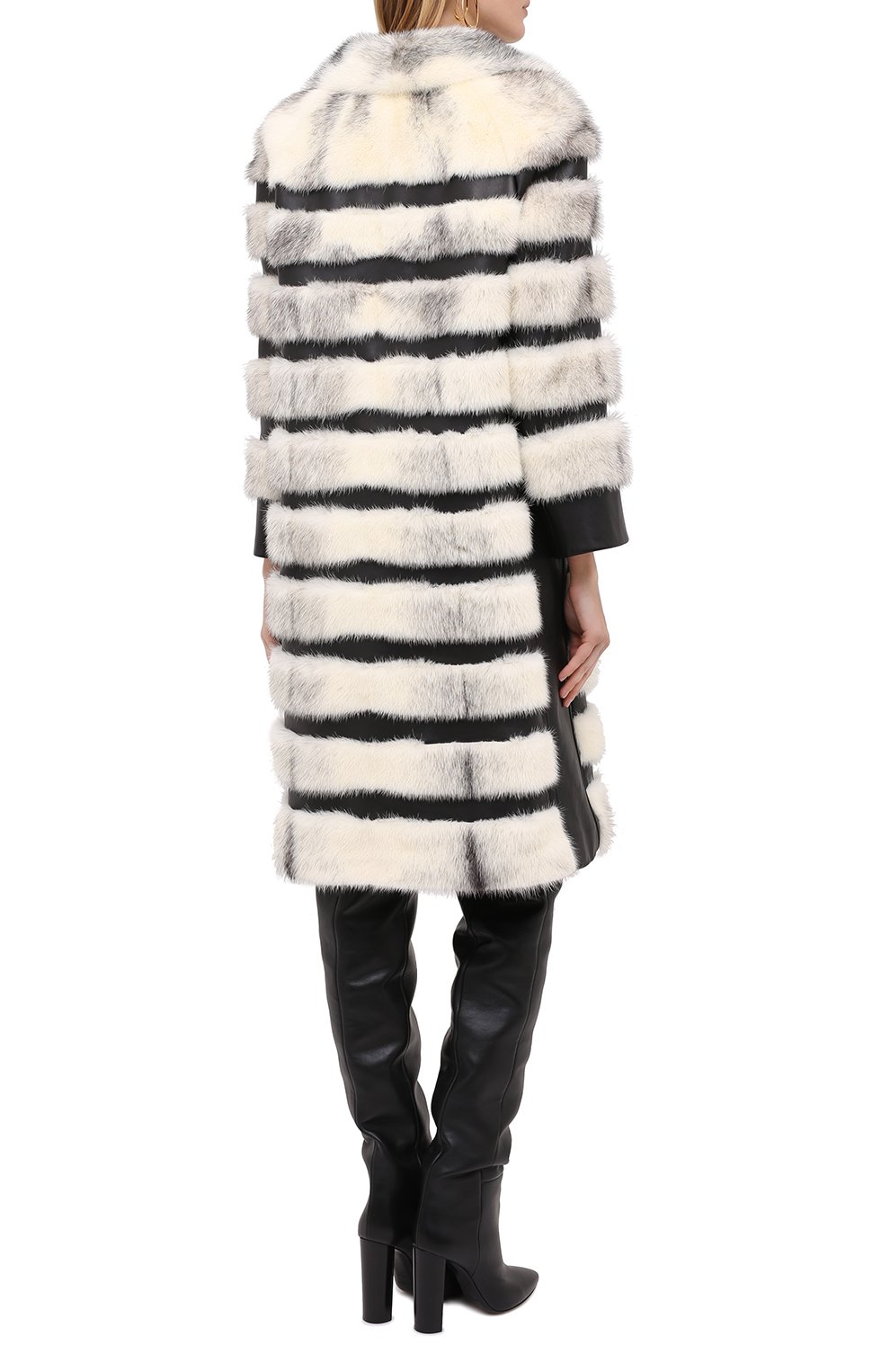 Шуба из меха норки SAINT LAURENT, арт. 626426/Y7XH2, фото 5