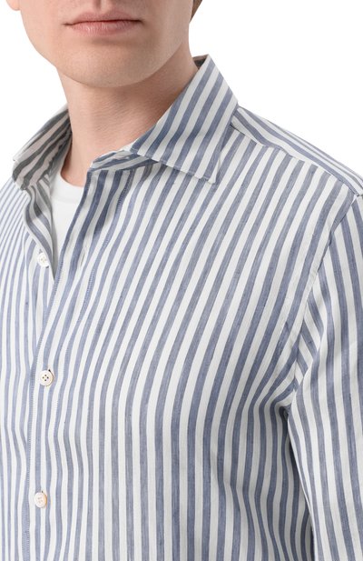 Рубашка изо льна и лиоцелла FINAMORE 1925, арт. GAETE 1 LUIGI Z L/P6044, фото 5