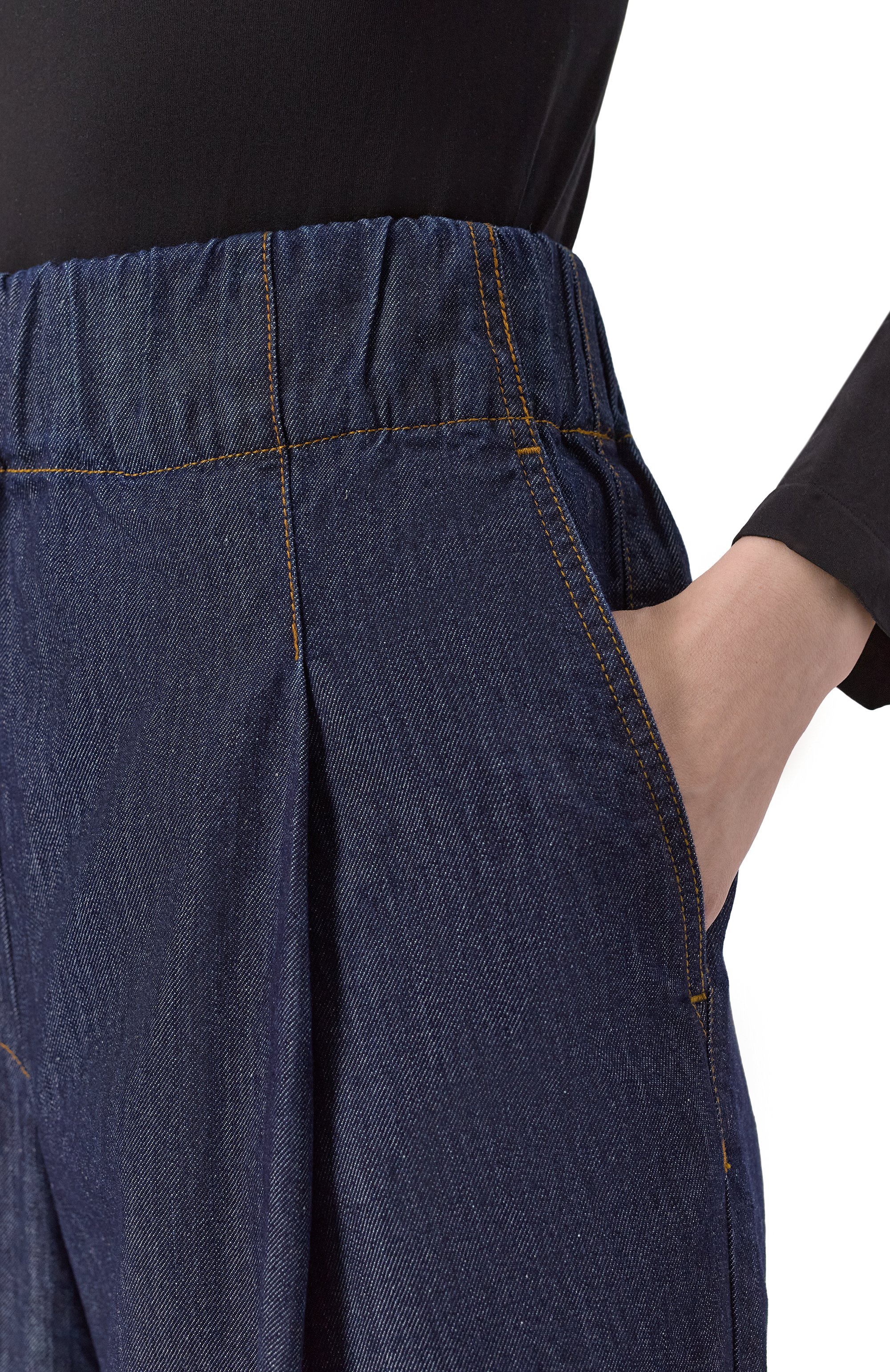 Джинсовые шорты DRIES VAN NOTEN, арт. 251-010937-1553, фото 5