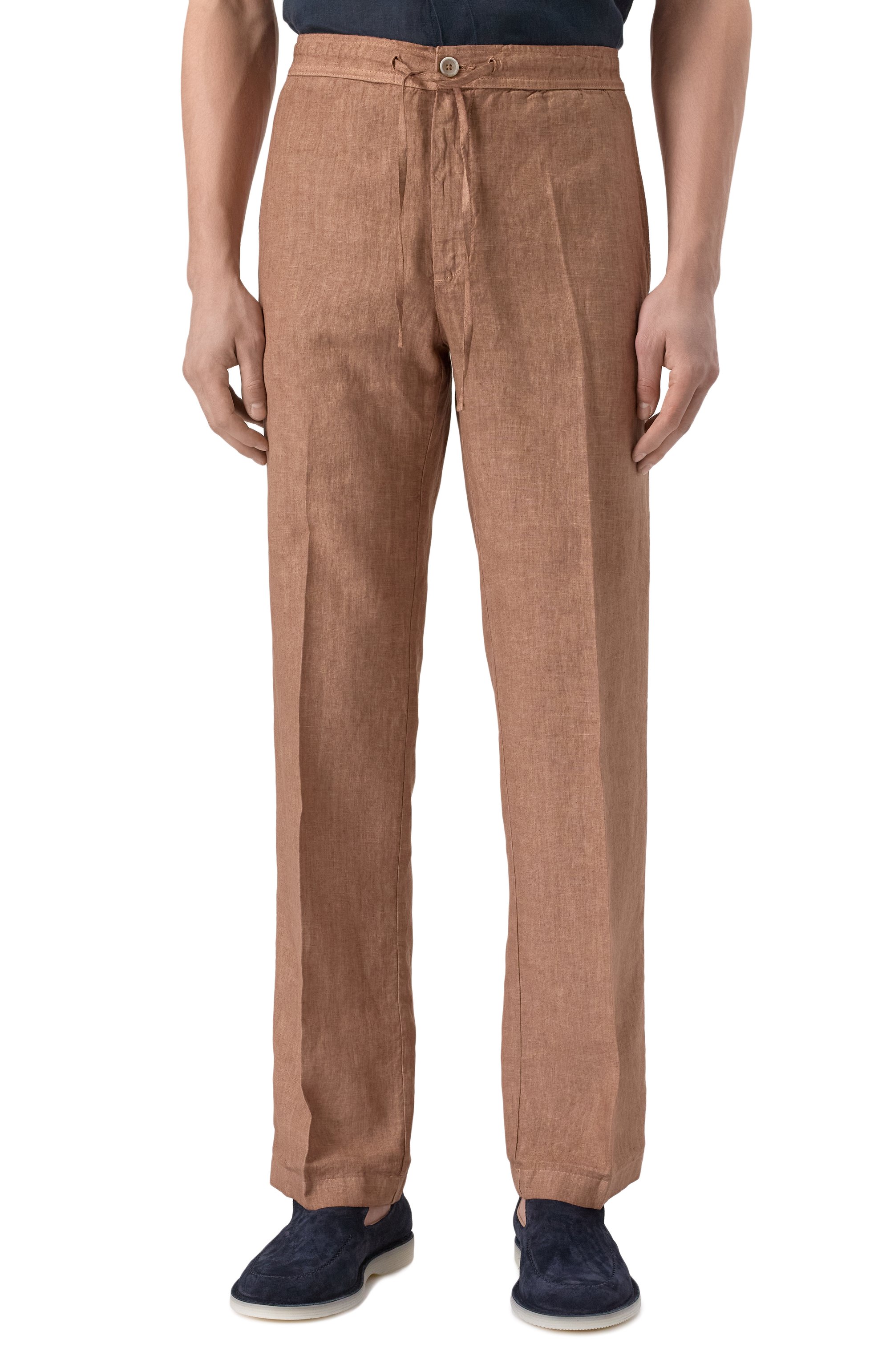 Льняные брюки 120% LINO, арт. 32ALIM29PT/0253/S00, фото 3