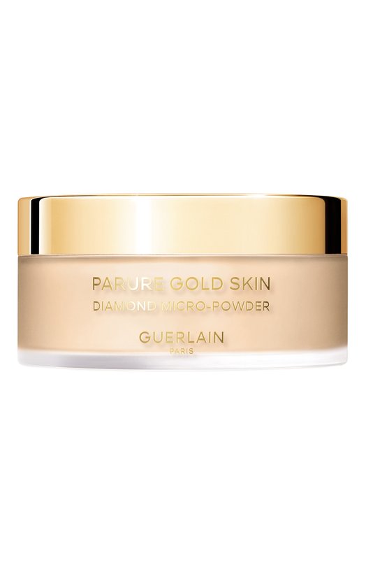 фото Рассыпчатая пудра для лица parure gold skin, оттенок 03 средний (35g) guerlain