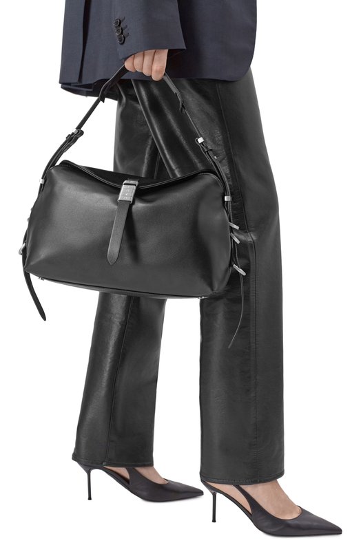 Сумка Saddle Baguette  Pinko 105049/A1ZX Чёрный  105049/A1ZX Фото 2