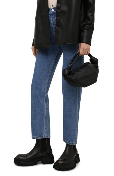 Кожаные ботинки tractor BALENCIAGA, арт. 671003/WBCP1, фото 3