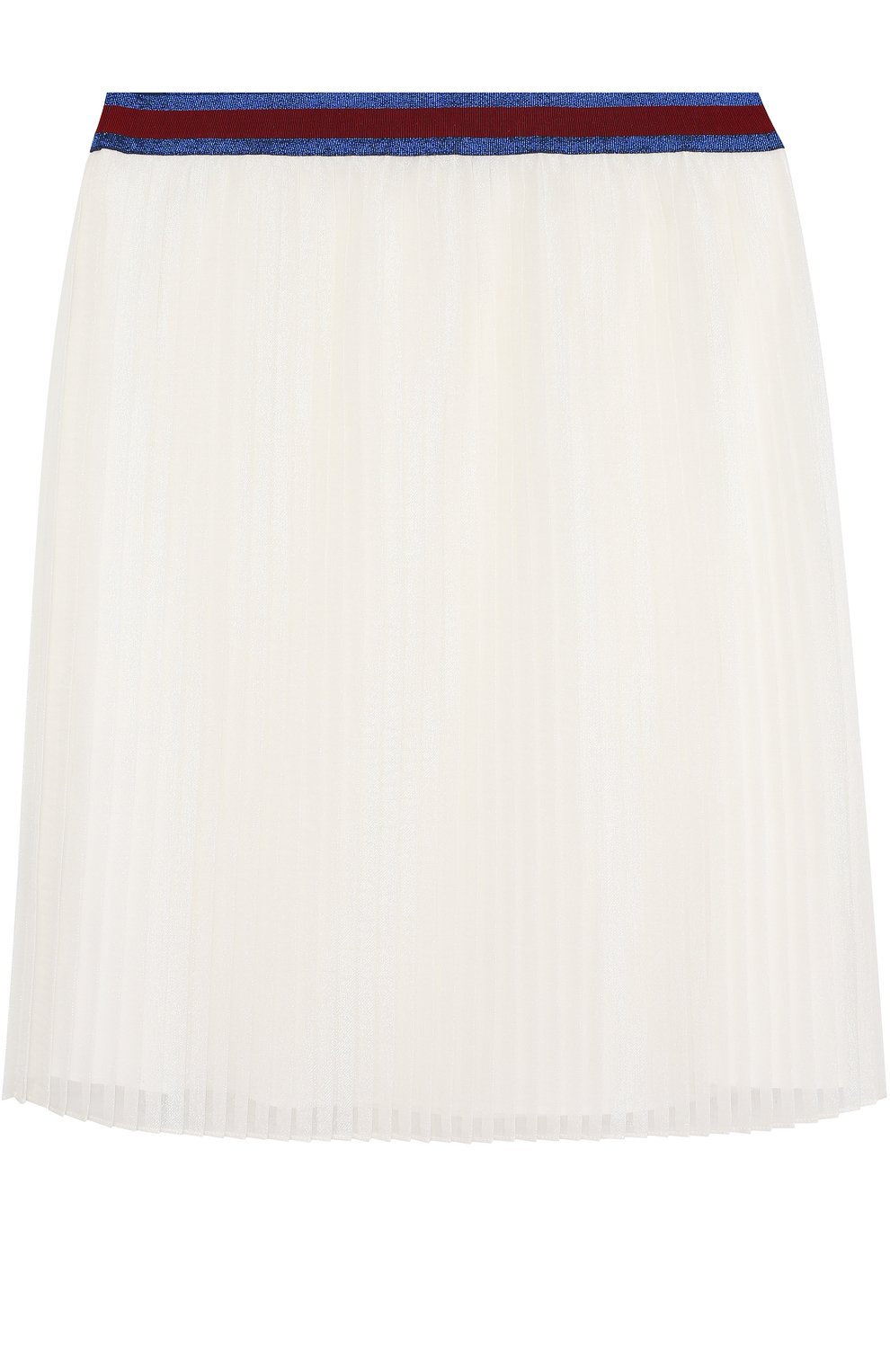 Плисированная юбка с контрастным поясом GUCCI, арт. 450277/ZB349, фото 2