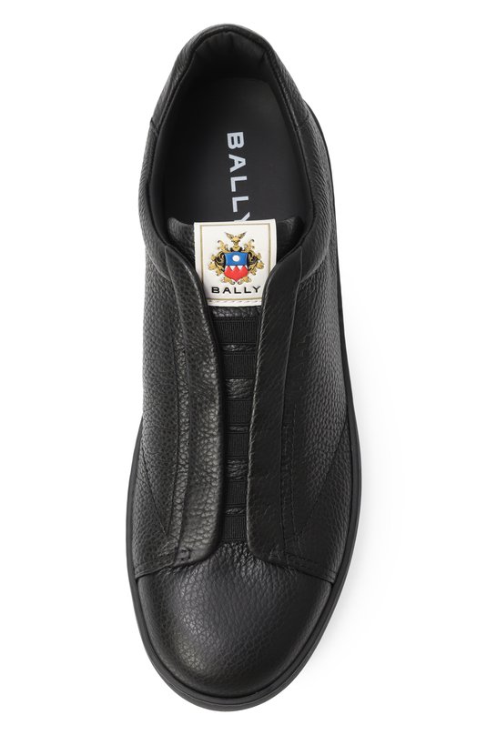 Кожаные кеды Retro Crest Bally MSK0F8/VT029 Чёрный  MSK0F8/VT029 Фото 6