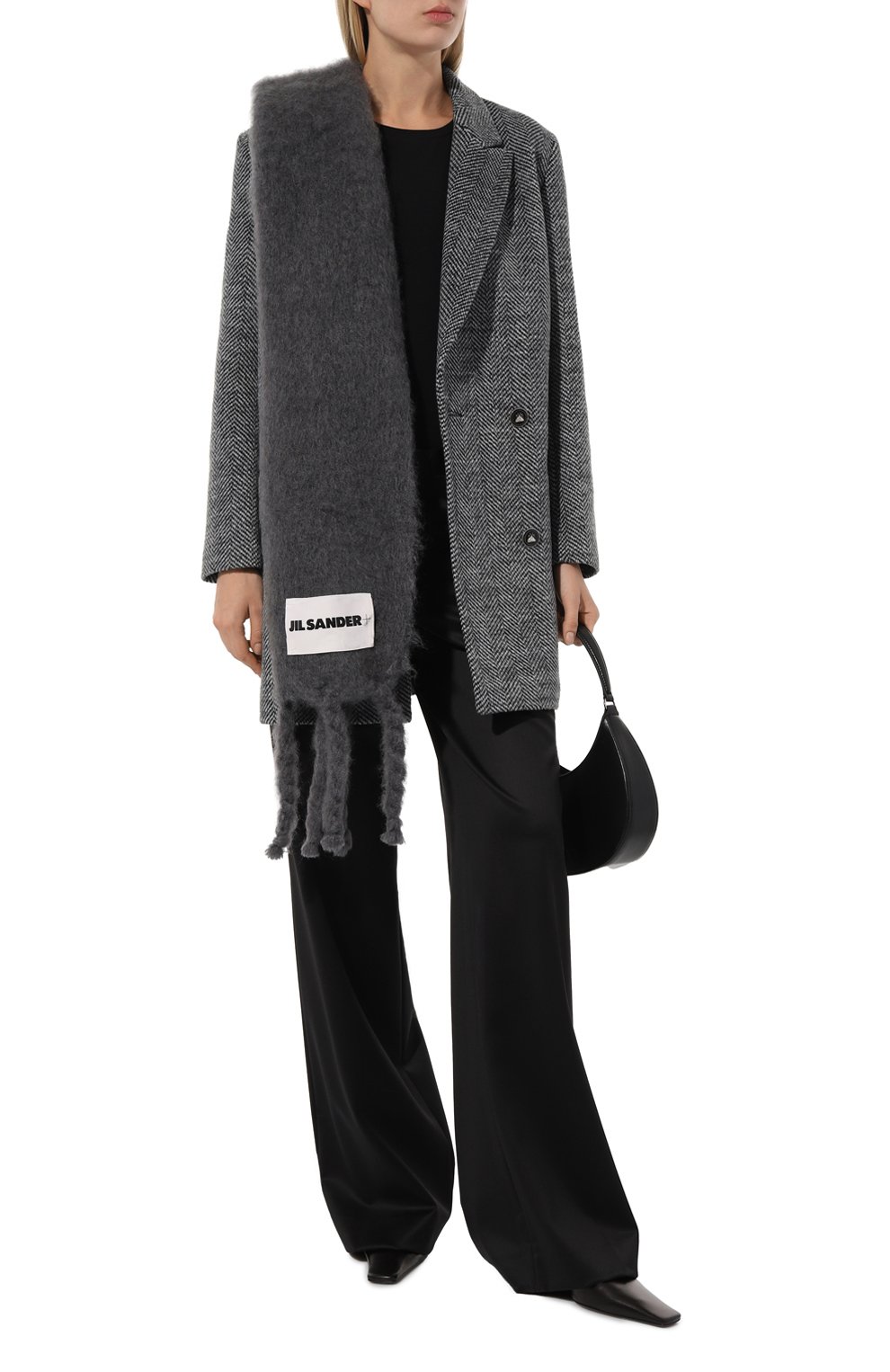 Шерстяной шарф JIL SANDER, арт. J40TE0118/J40041, фото 2