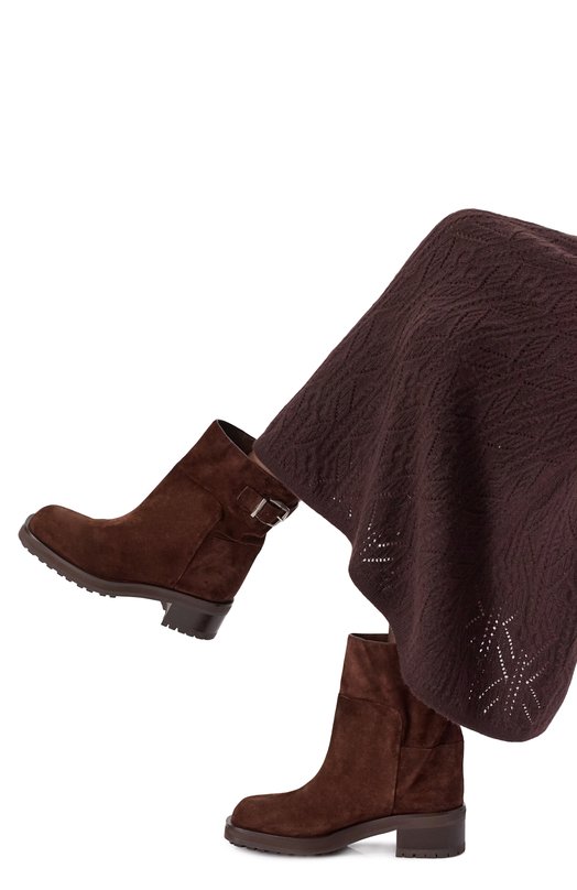 Замшевые ботинки Brooklyn Jimmy Choo BR00KLYNAB50SVV Коричневый  BR00KLYNAB50SVV Фото 2