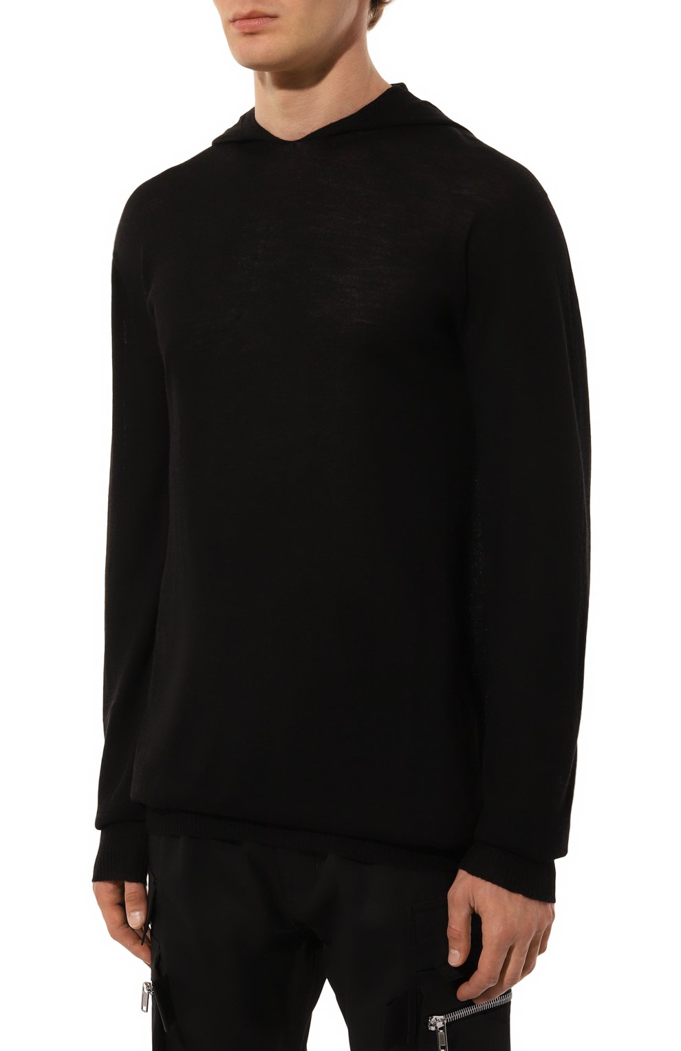 Шерстяное худи RICK OWENS, арт. RU02D6623/M, фото 3