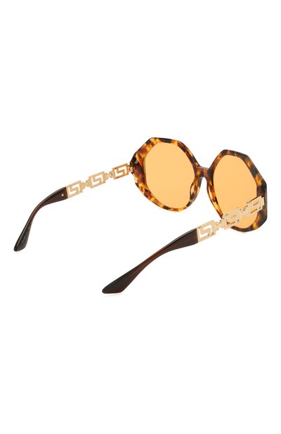 Солнцезащитные очки и цепочка VERSACE коричневого цвета по цене 43550 руб., арт. 4395-5119/7, фото 5 Солнцезащитные очки и цепочка VERSACE, арт. 4395-5119/7, фото 5