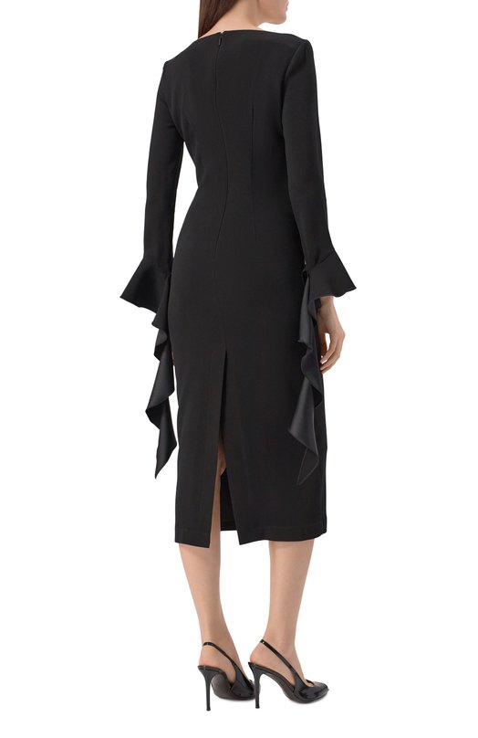 Платье из вискозы Pinko 105736/A2Q2 Чёрный  105736/A2Q2 Фото 3