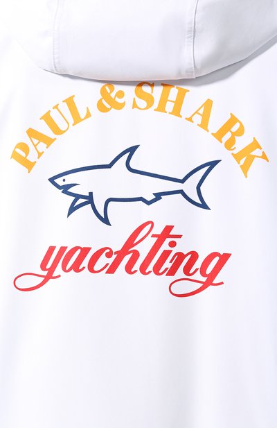 Парка PAUL&SHARK белого цвета по цене 61500 руб., арт. I19P2144, фото 5 Парка PAUL&SHARK, арт. I19P2144, фото 5