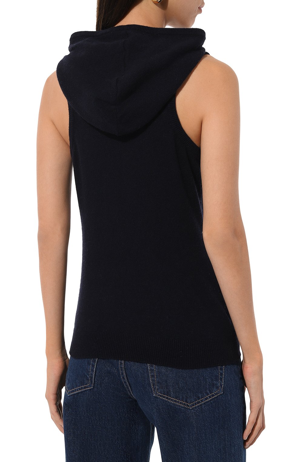 Жилет BORNE BOURGEOIS темно-синего цвета по цене 29500 руб., арт. KW-JL-BO-7010, фото 4 Жилет BORNE BOURGEOIS, арт. KW-JL-BO-7010, фото 4