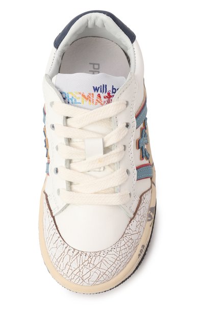 Кожаные кеды wally PREMIATA WILL BE, арт. 28319431/WALLY/20-26, фото 4