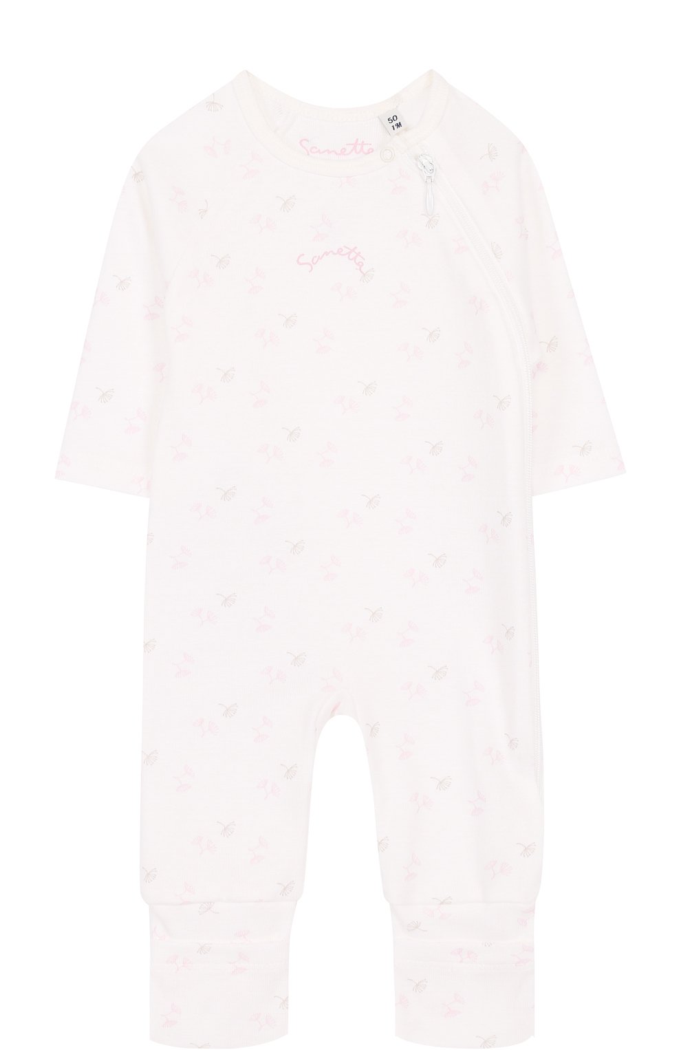 Хлопковый комбинезон с принтом SANETTA, арт. 906446, фото 1
